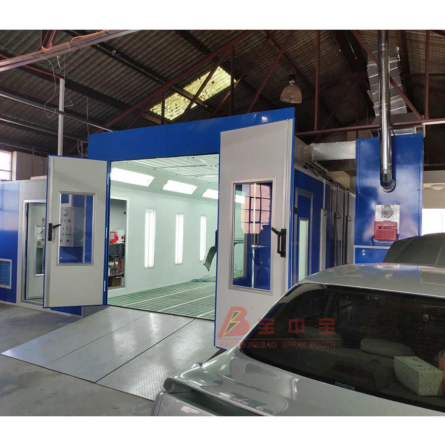 Heat Chamber for Car Painting Newzeanland Spray Booth Garage Equipment