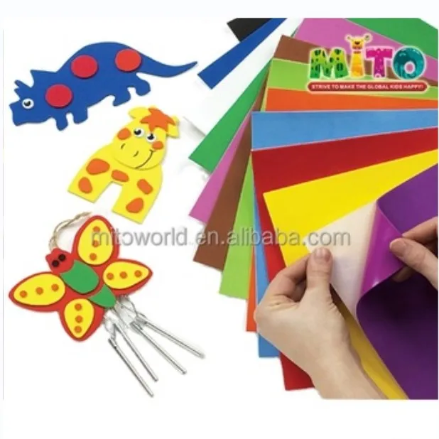MTPB-EVA4 foam shapes sticker for child diy
