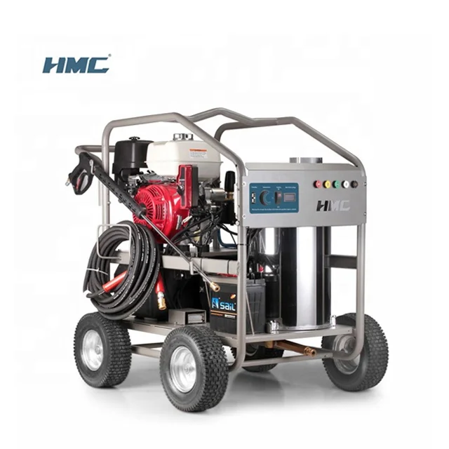 Hot Water Pressure Washer 4000Psi 90 Degrees Gasoline Engine Diesel Boiler