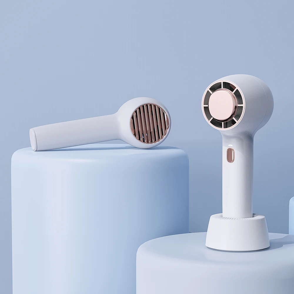 2023 Portable Mini Rechargeable Ice Compress Handheld Fans