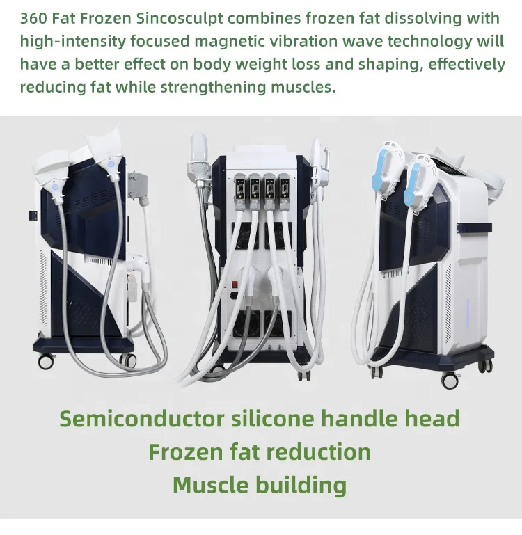 Body sculpting machines Cryo Body Shape Cryolipolysys 360 cryo Fat Cell Body Slimming 2 in 1 Machine