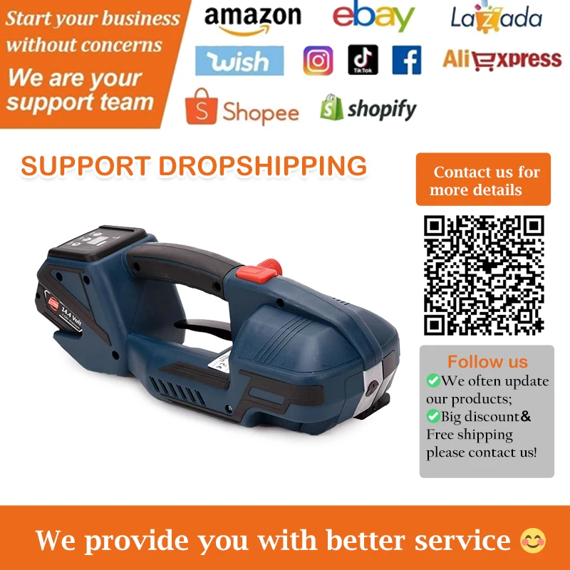 Hot Sales Portable Strapping Machine Electric Strap Machine Battery Plastic Carton Strapping Machine