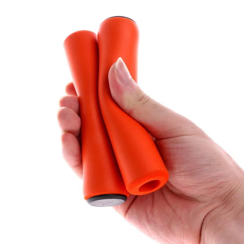 1Pair Bicycle Handle Bar Grips Cover MTB Cycling Silicone Anti-slip Handlebar Soft Grip 16315