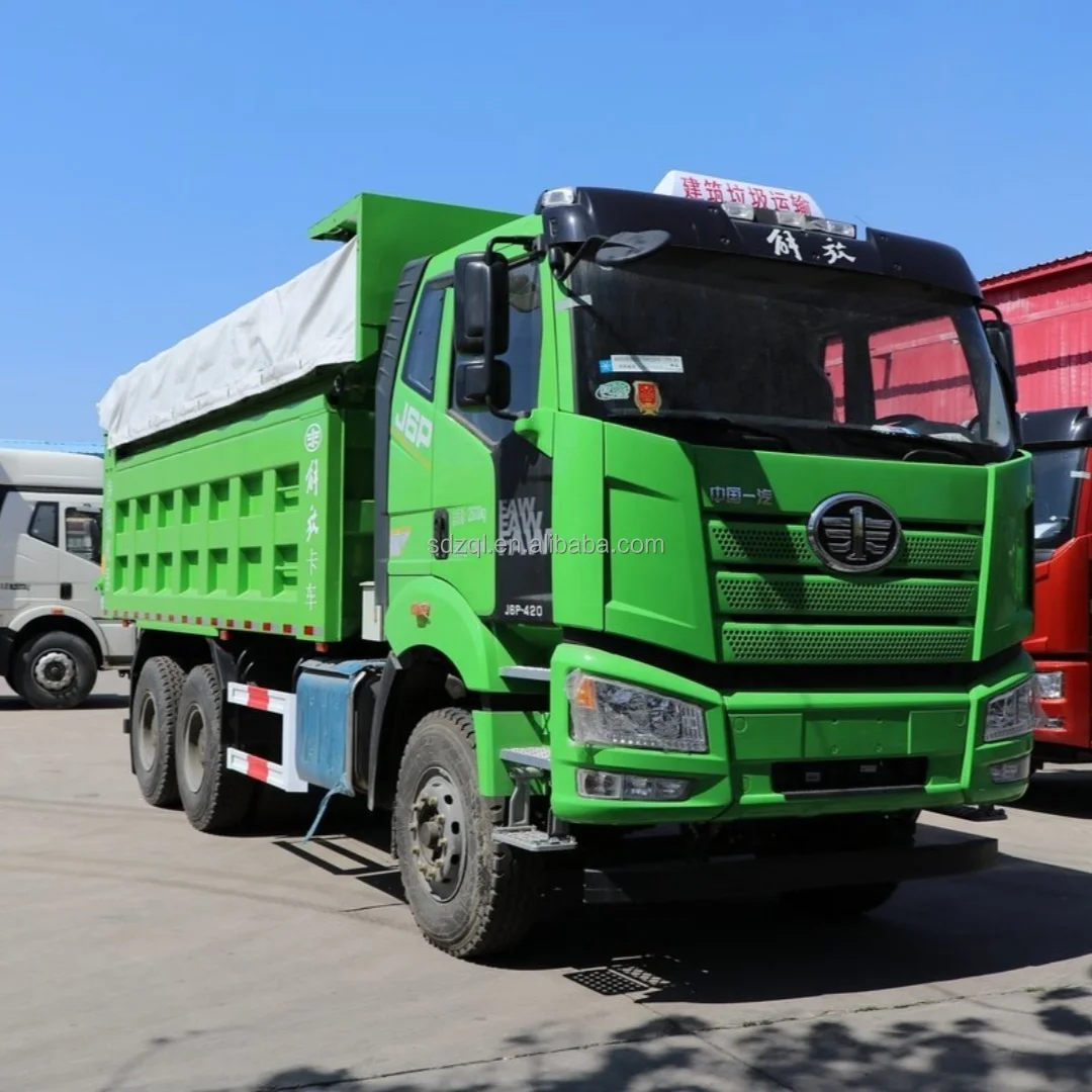 FAW J6P LHD 60 Tons Load Heavy Duty 390HP 6x4 10 Wheels Howo Mining Dump Trucks for Sale