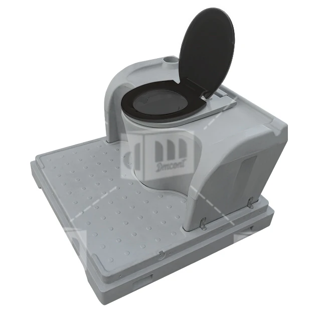 Dreammaker Hdpe Plastic Mobile Shower Toilet Portable Porta Potty Cabin Bathroom Toilet Wc Public Park Restroom Manufacturers
