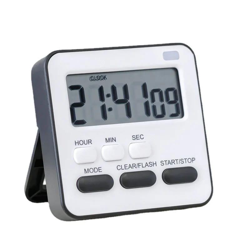 Best selling Household countdown reminder time  alarm clock flashing light magnetic Kitchen Timer timer