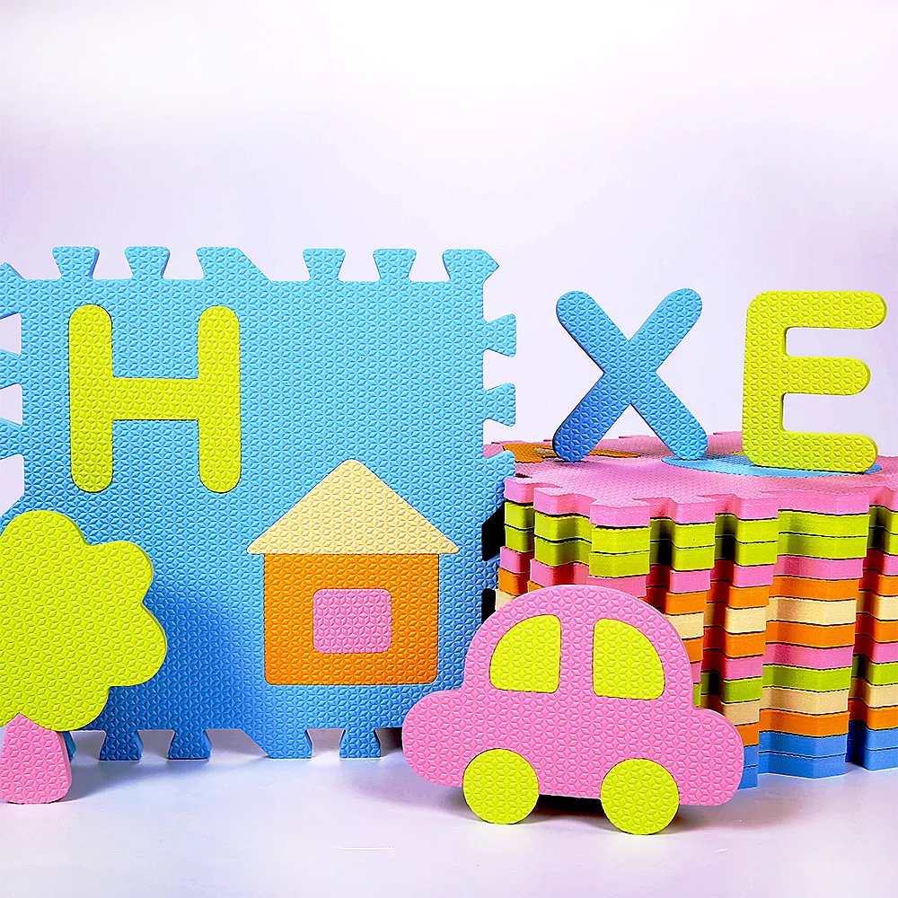 Best Sell Eco Friendly Soft Anti Slip Folding Portable Eva Foam Mat Wholesale Baby Foam Play Mat