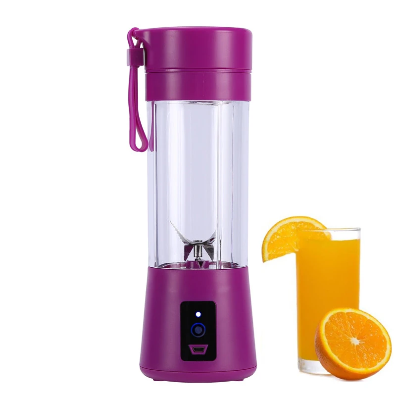 First Piece Special Price 380ml mini usb portable masticating fruit smoothie juicer hand juice mixer cup coffee makers machines