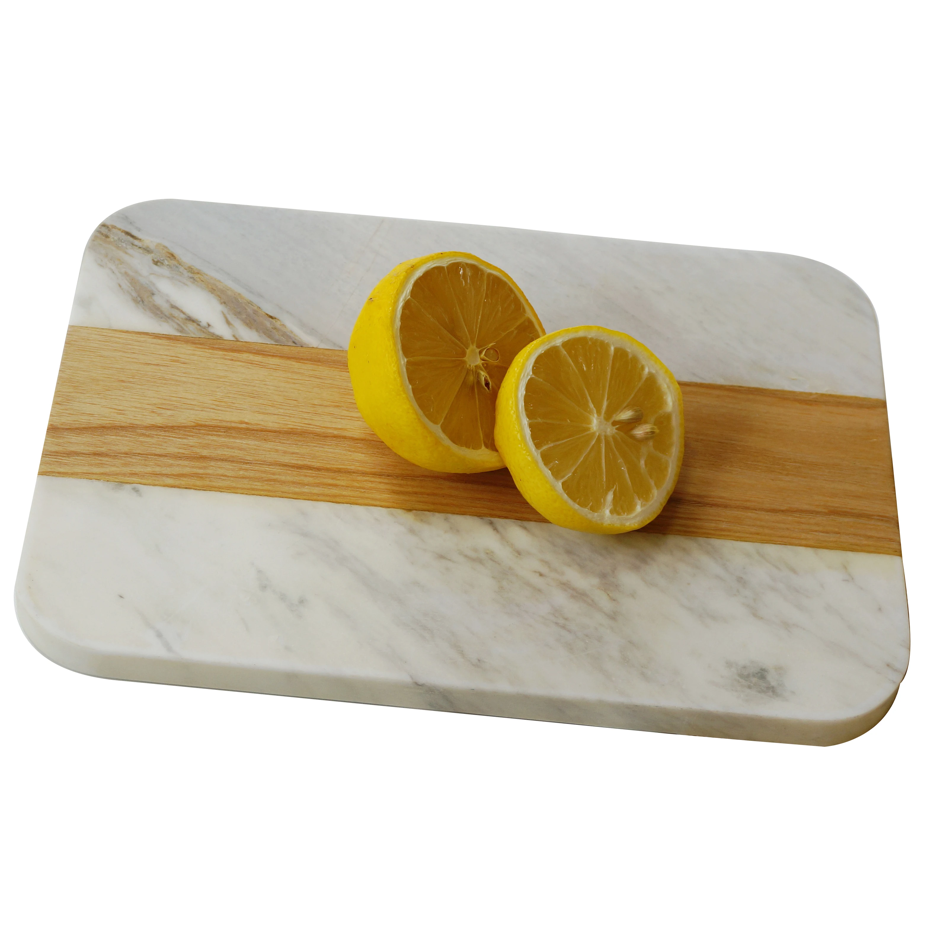 
Factory price cheese cutting boards wholesale marble + wood material chopping board 