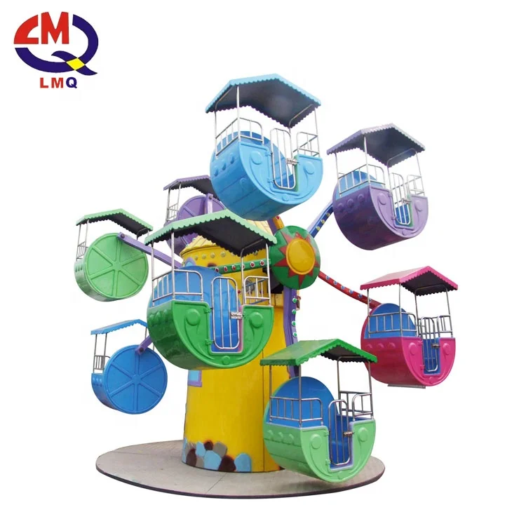 Outdoor mini ferris wheel kids small ferris wheel Amusement theme park games kids small mini ferris wheel for sale