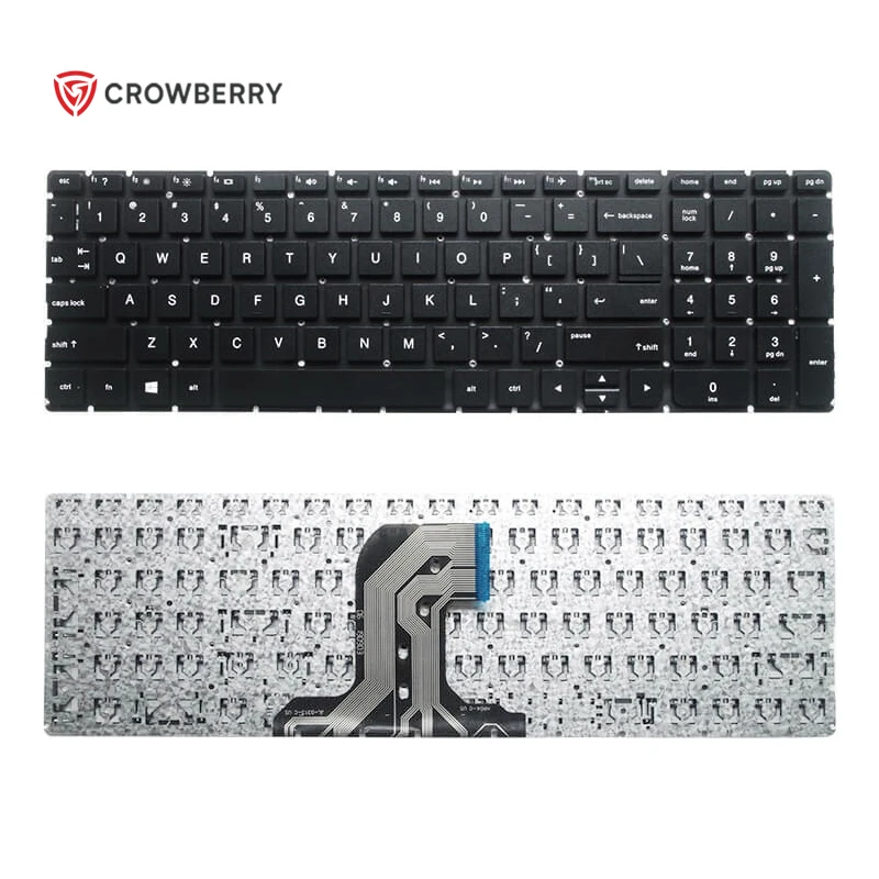 Black Laptop Keyboard for HP Pavilion 15-AC 15-AF 250 G4 255 Notebook Internal Keyboards