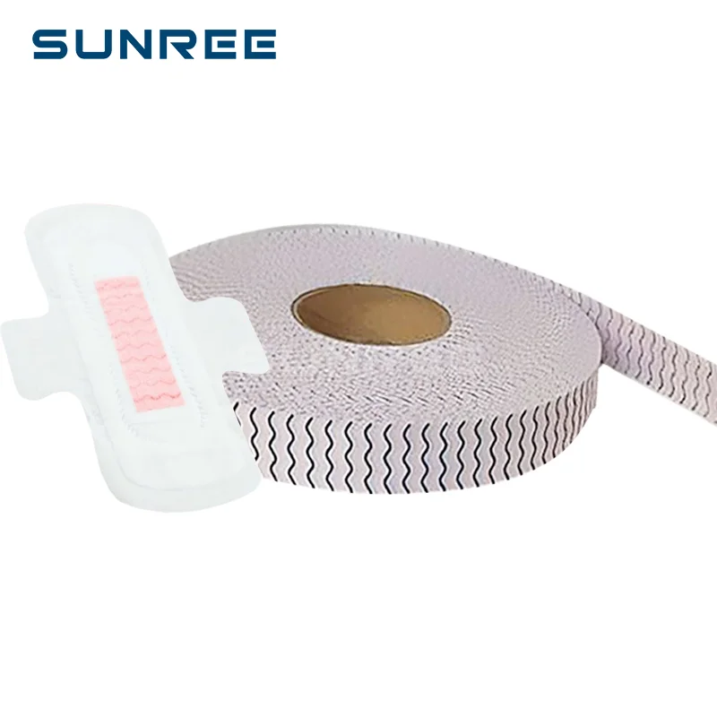 Anion Sanitary Napkins Negative Ion Chip Fabric Roll Pads Anion Sanitary Napkins Negative Ion For Manufacturing