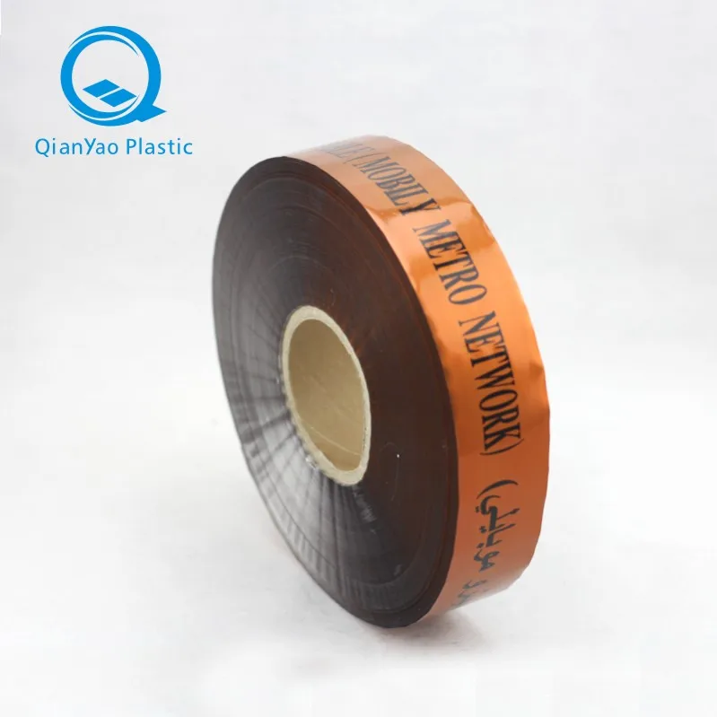 Wholesale Customized Colorful Printing Underground Cable Warning Pe Tape