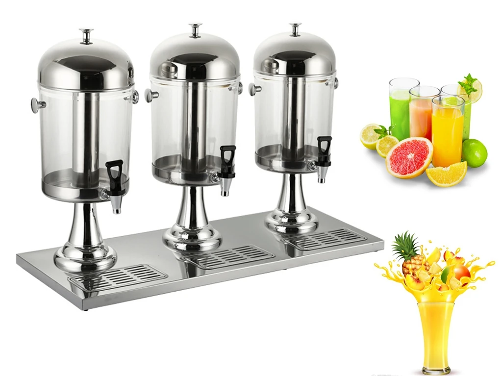 Drink Dispensers Commercial Removable Stainless Steel Juice Dispenser Cold Drink Container Beverage Dispenser for Catering