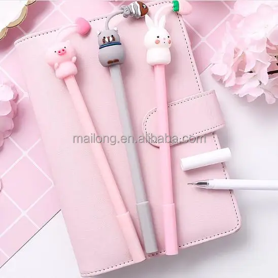 
Beyond of cute cartoon neutral pen writing black pen examination PN024 