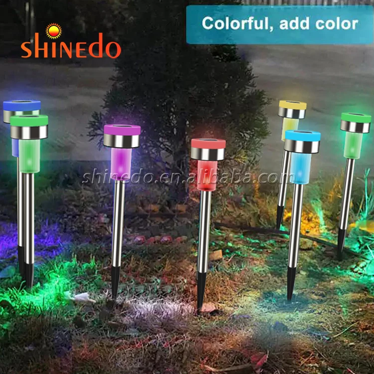  Amazon Hot Selling Solar Garden Christmas Decorative Ground Led Lawn