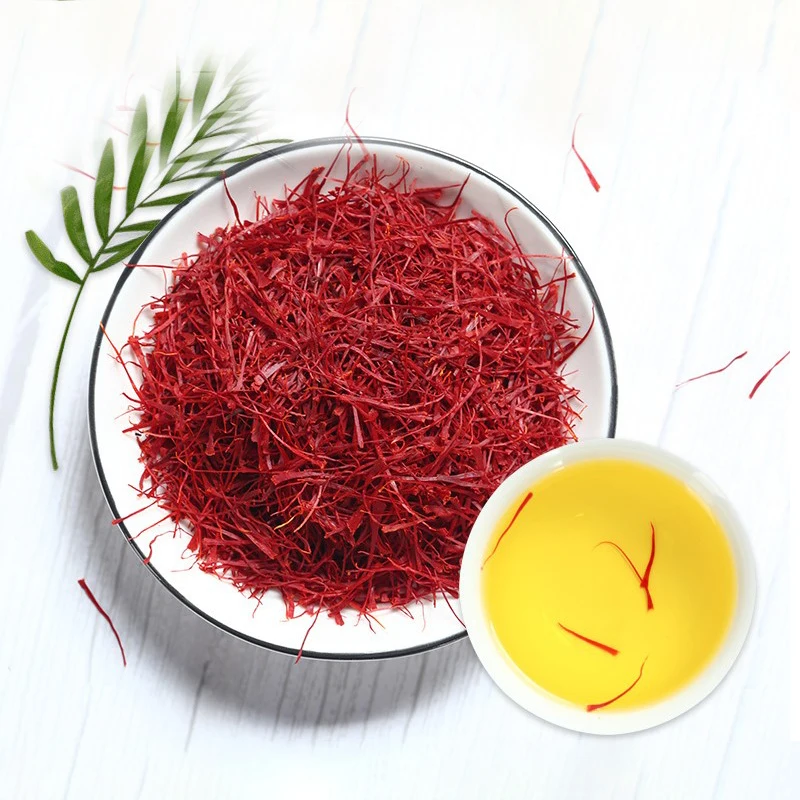 Organic Natural High Quality Spanish Saffron Red Dry Place Single Herbs Customization Pure Wholesale Zaffron Super Negin Saffron