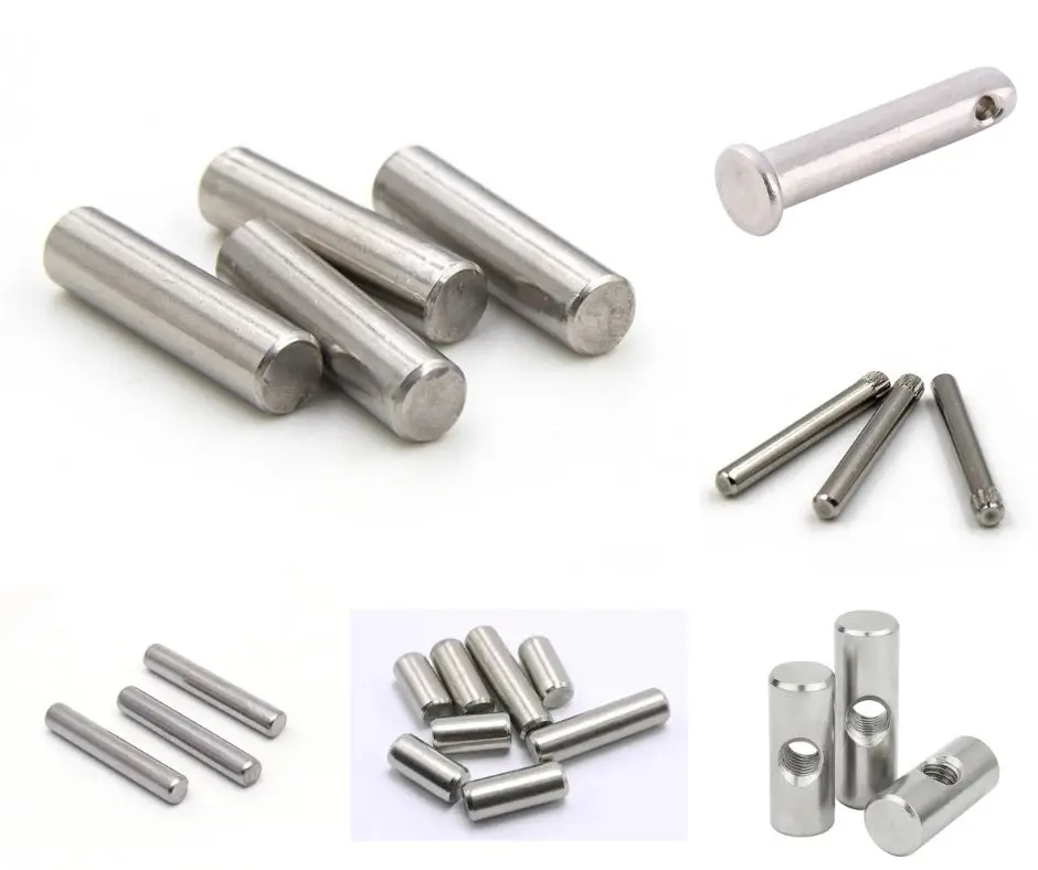 hss straight metal center dowel stainless steel straight ejector pin punch tool