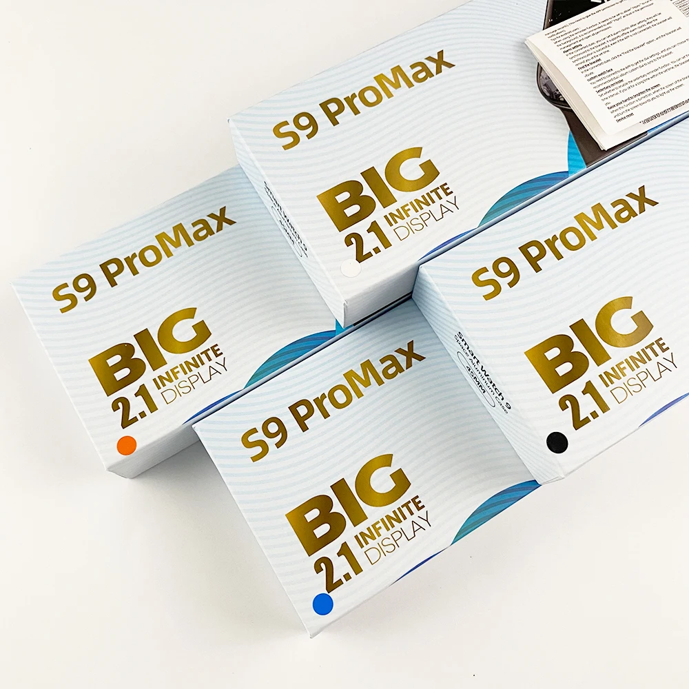 S9 Pro Max Smartwatch Bracelet 2.01 Inch Watch Series 8 Reloj Inteligente Ultra 49mm Fitpro App Smart Watch