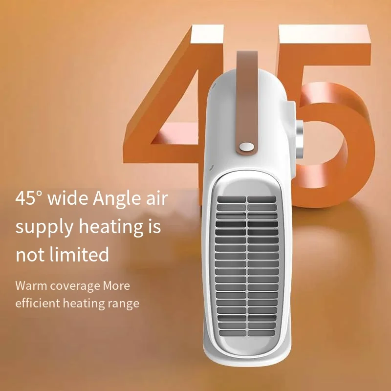 High quality mini energy saving electric heater home quiet electric heater office can stand and lie fast heating fan wholesale