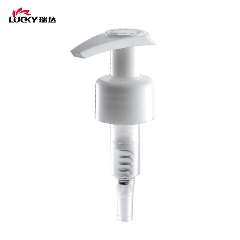 Hot Sale 24mm 28mm Plastic Left Right Lock Dispenser Pump PP Hand Hair Wash Soap Lotion Pump