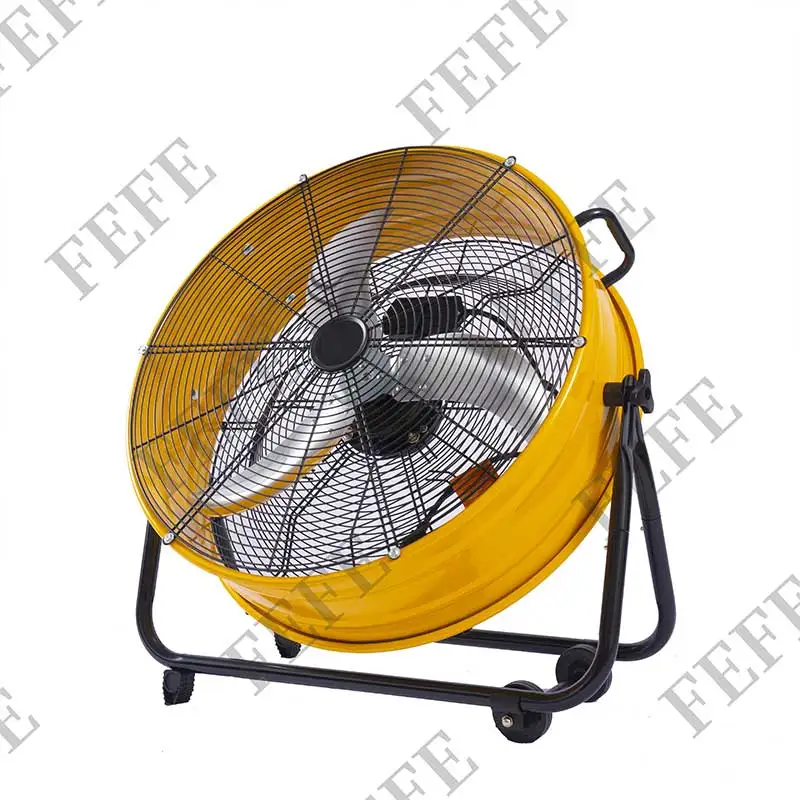 Hot Selling Customized Industrial Electric Exhaust Drum Fan Portable High Quality