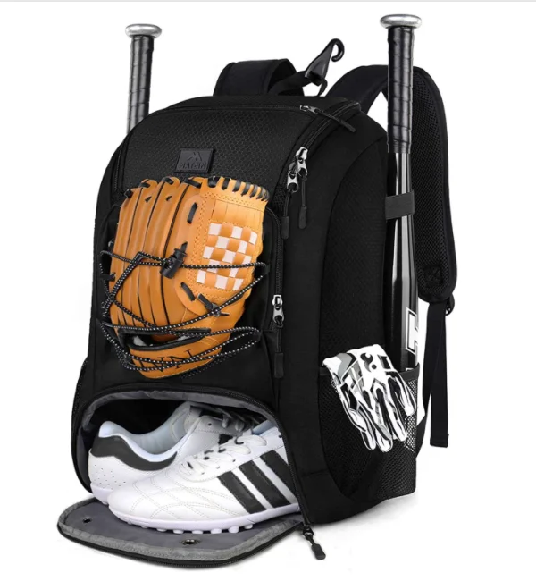 Wholesale High Quality Bat Bag Lightweight Baseball Backpack Durable Sport Bag