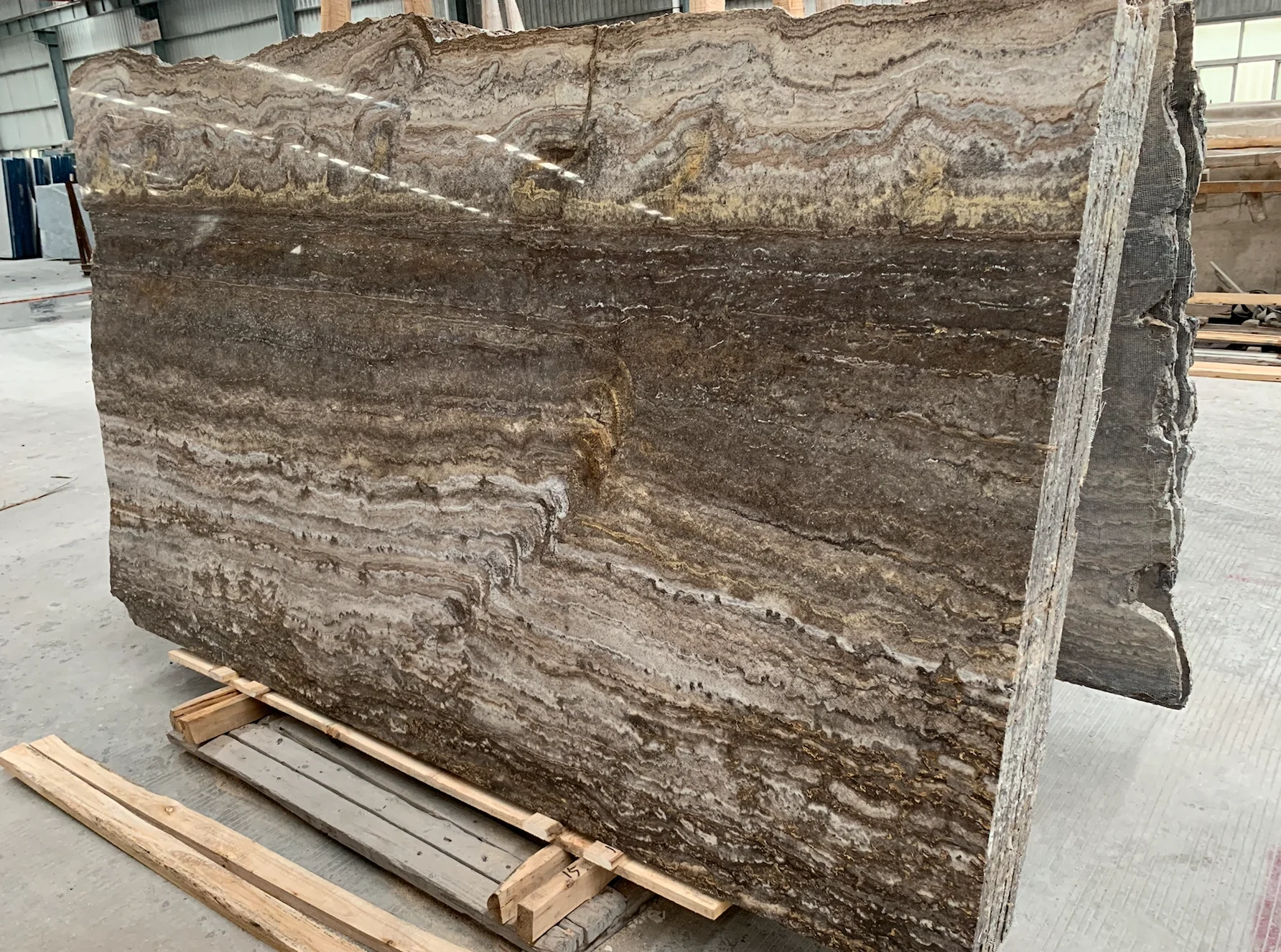 Silver Grey Travertine grey marble