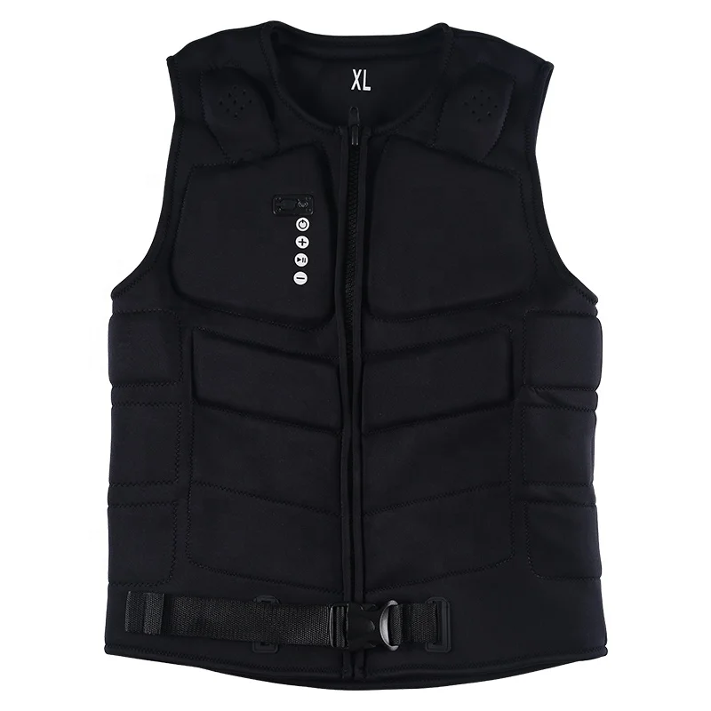 Latest High Quality Life Jacket Fashion Life Vest Waterproof Music Surfing Swimsuit for Saving life