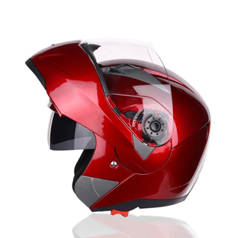 SUBO105 flip up motorcycle helmet dual visor system every rider affordable bike helmet M L XL XXL available