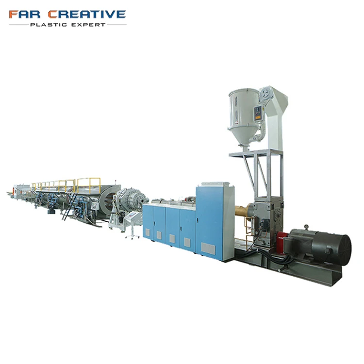 China Far Creative Plastic PPR / PP / HDPE / PE Hose / Tube / Pipe Making Machine / Extruder / Extrusion Production Line
