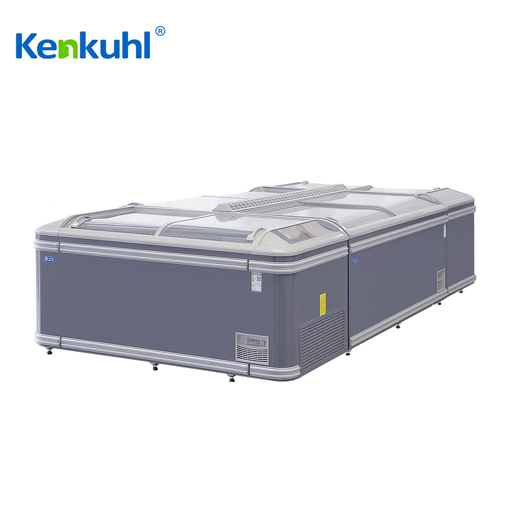 ZP21 Island Freezer - Asia Style Refrigeration Solution for Grocery Stores