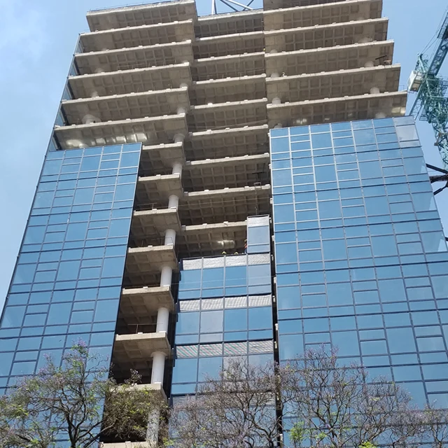 Supply glass aluminum unitized curtain wall glass curtain walls producter igu unit insulating low-e glass curtain walls