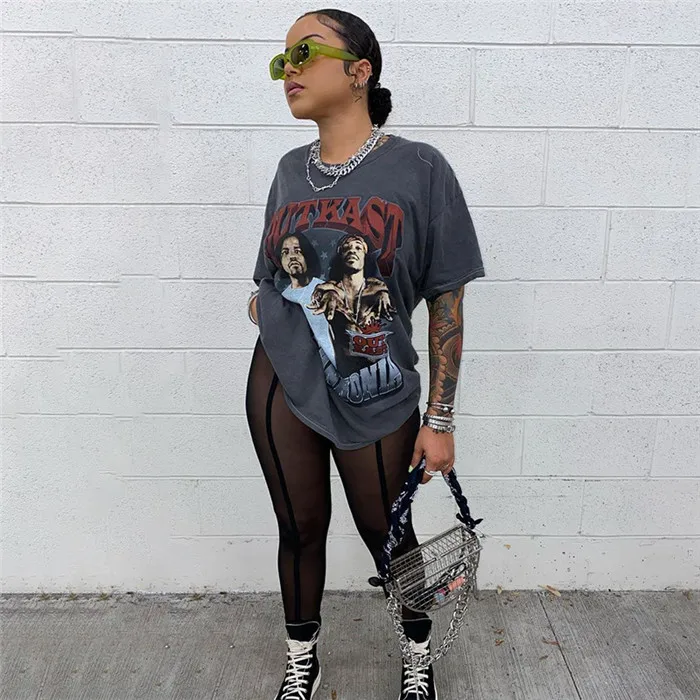 L575-new поступления 2022 на выход одежда черные сетчатые леггинсы Батт штаны для женщин