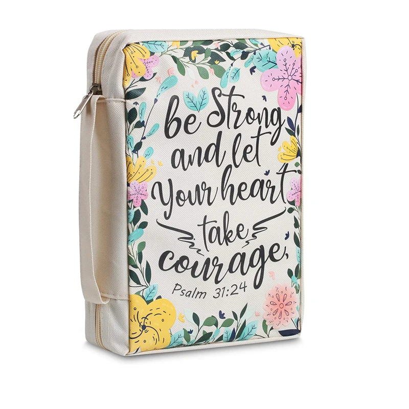 Study Bible Book Holy Cover Carry Bag  Study Book Holy Cover Case Pattern Bible Case Holy Cover Case Handbag