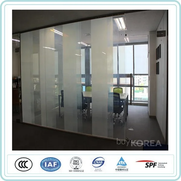 Blue Electrochromic PDLC Privacy Film, Self Adhesive Smart Glass Film ,Switchable Glass