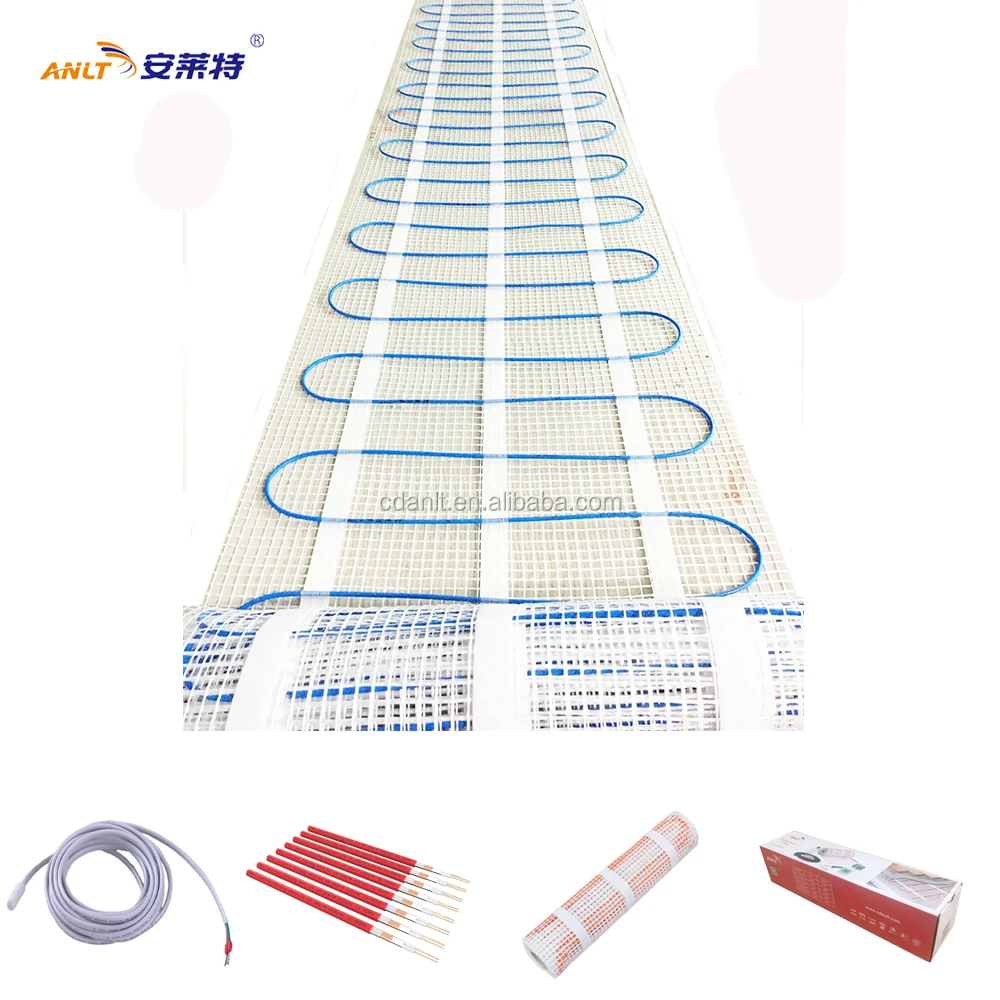 Indoor underfloor heating cable mats Easy Installation