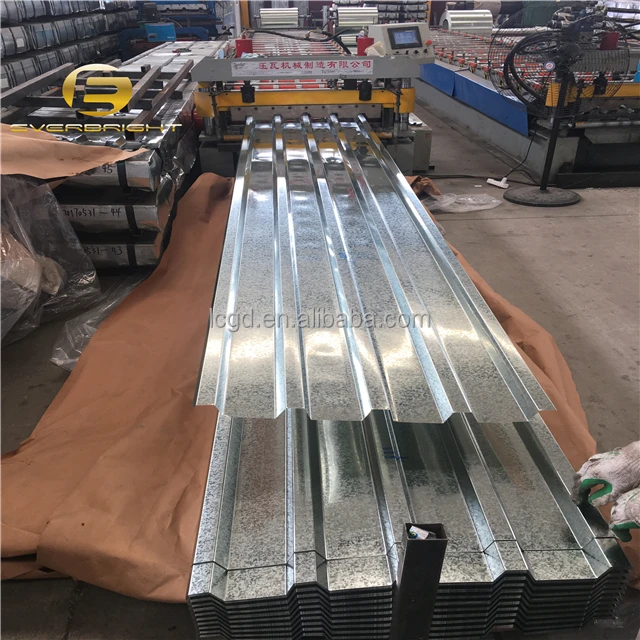 toles ondulee galvanized corrugated steel sheet