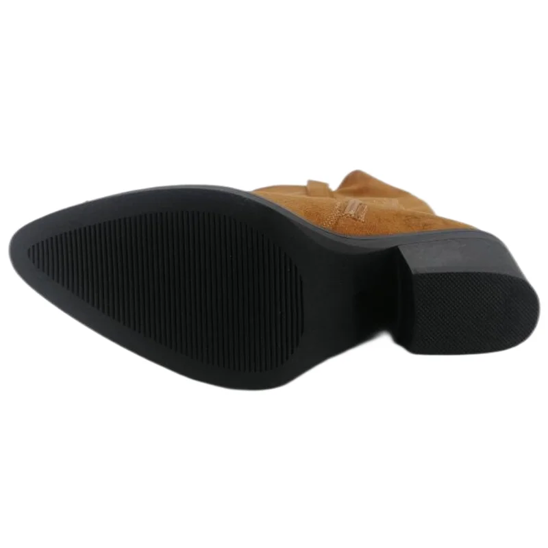 Classic suede leather fashion ladies boots 2023