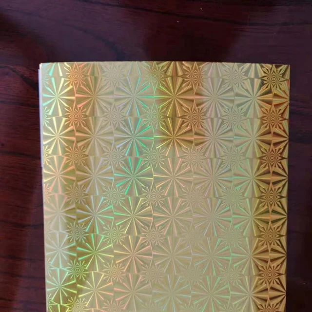 transparent holographic lamination film