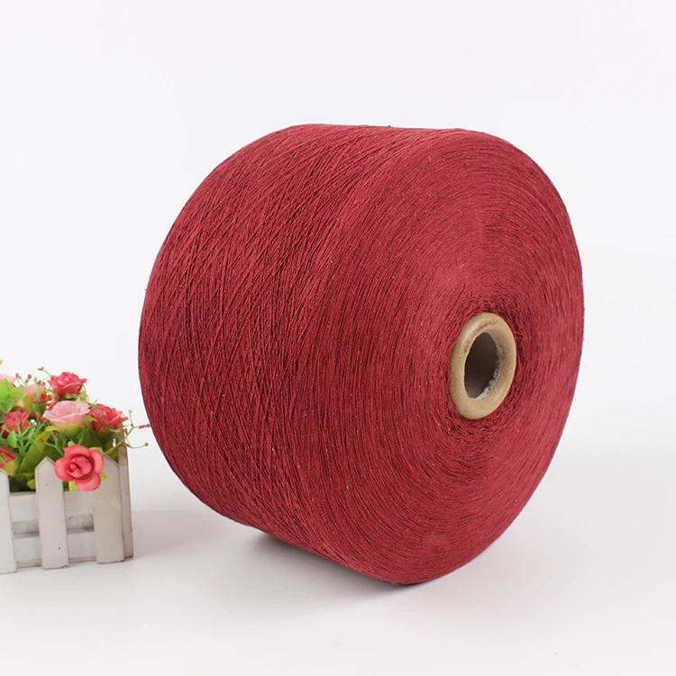 20/1 Recycled Cotton End Yarn Cotton Carded Yarn For Machine Knit Sock Cotton Yarn