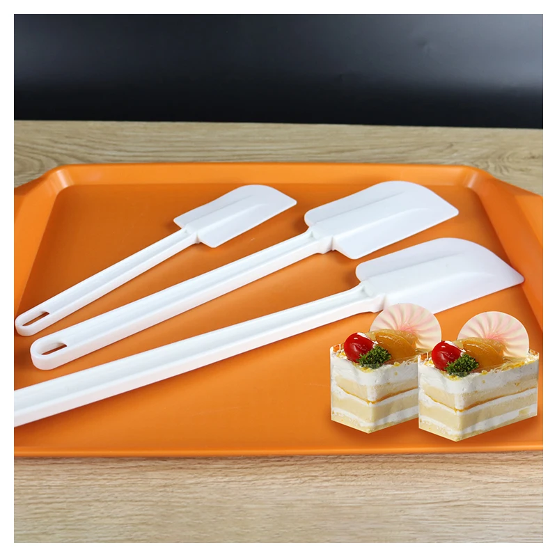 Kitchen Accessories Baking and Pastry Spatulas 43cm Ice Cream Spatula Non-Stick Silicone Dough Cake Scraper
