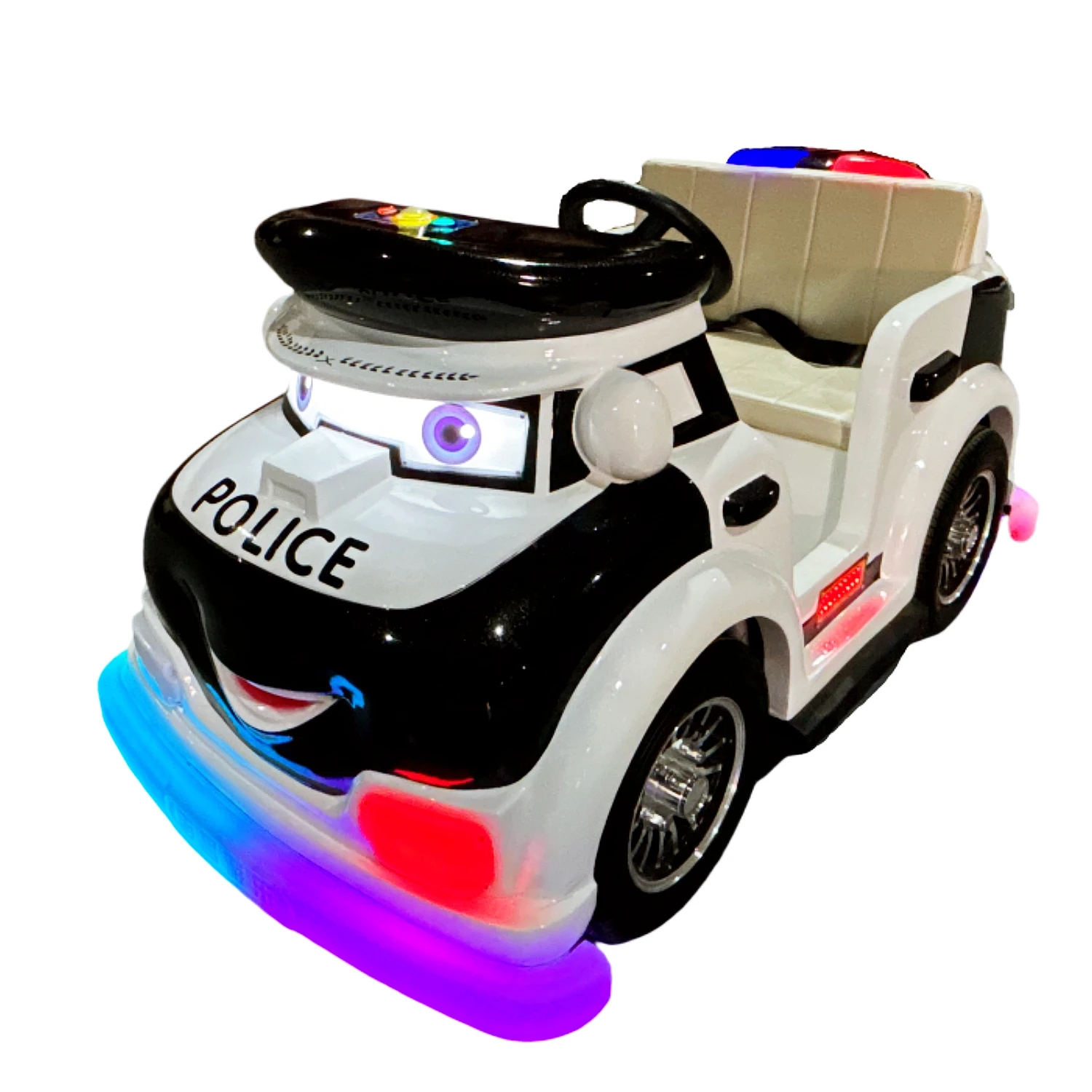 Best Service Light&Music Small Amusement Rides Kids Battery Bumper Car Traffic Driving Simulator For Park And Mall
