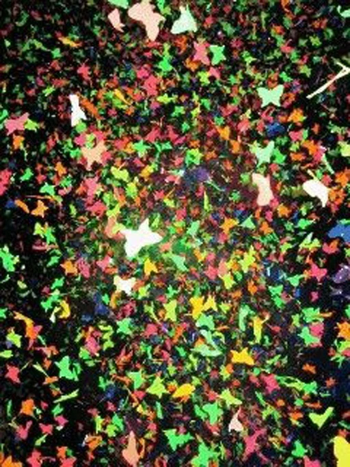 gold silver bulk color shape flame proof Eco friendly colorful paper metallic confetti butterfly for wedding party decoration