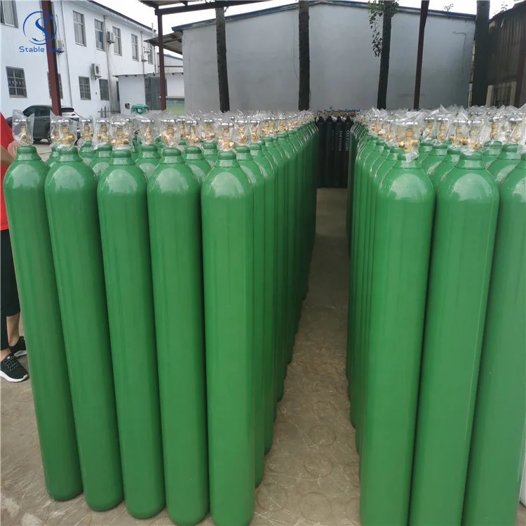 Низкие цены 40L аргонный цилиндр чистый 99.999% сварочный аргонный газовый флакон для продажи