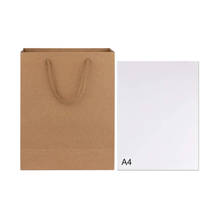 Shopping Party Retail Bolsas De Papel Kraft Bag Custom Logo Kraft Paper Offset Printing Packaging Gift or Little Things