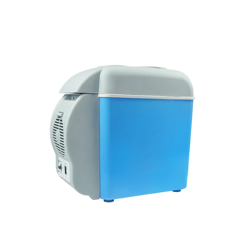 Car Small Refrigerator 7.5L Mini Refrigerator Car Cooling and Heating Box Car Appliances Portable