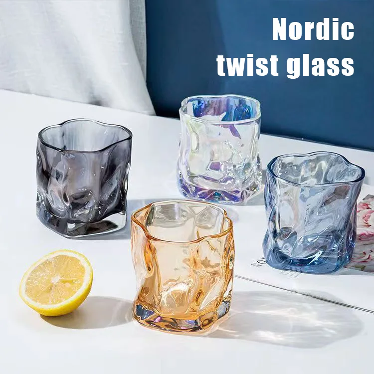 Hot Selling Crystal Glass Wine Hand Blown Glasses Whiskey Glass Set Crystal Coffee Glasses Beer Glass For Bars