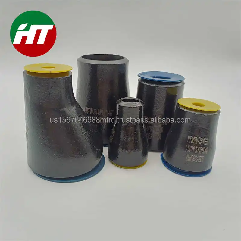 Концентрические редукторы A420 Wpl6 материал Astm A234 Wpb Tubo De Tapa фитинги для стыковой сварки стали