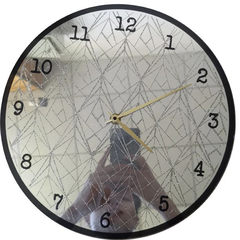 Wholesale Fashion European Retro Creative 12Inch Special Modern Design 3D Look Wall Clock For Living Room